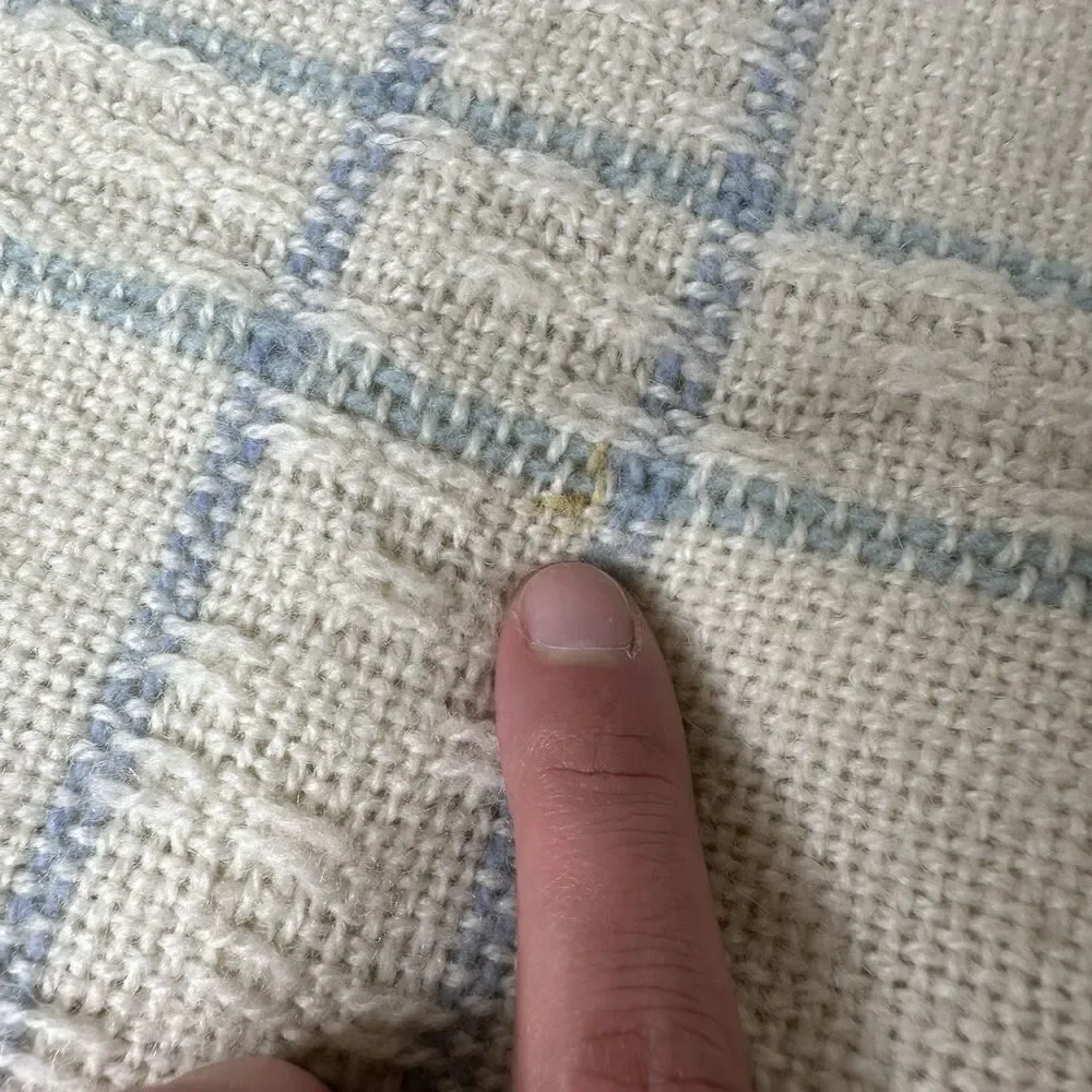 Vtg‎ Faribo Woolen Mill Throw Blanket 45x56